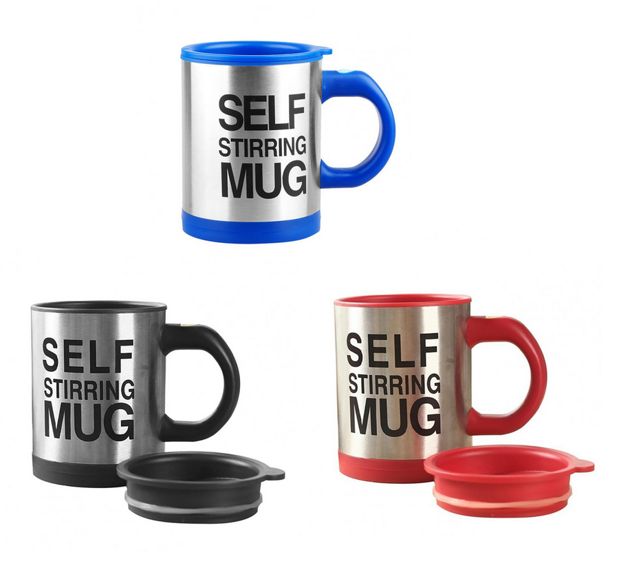 Taza mezcladora eléctrica a pilas