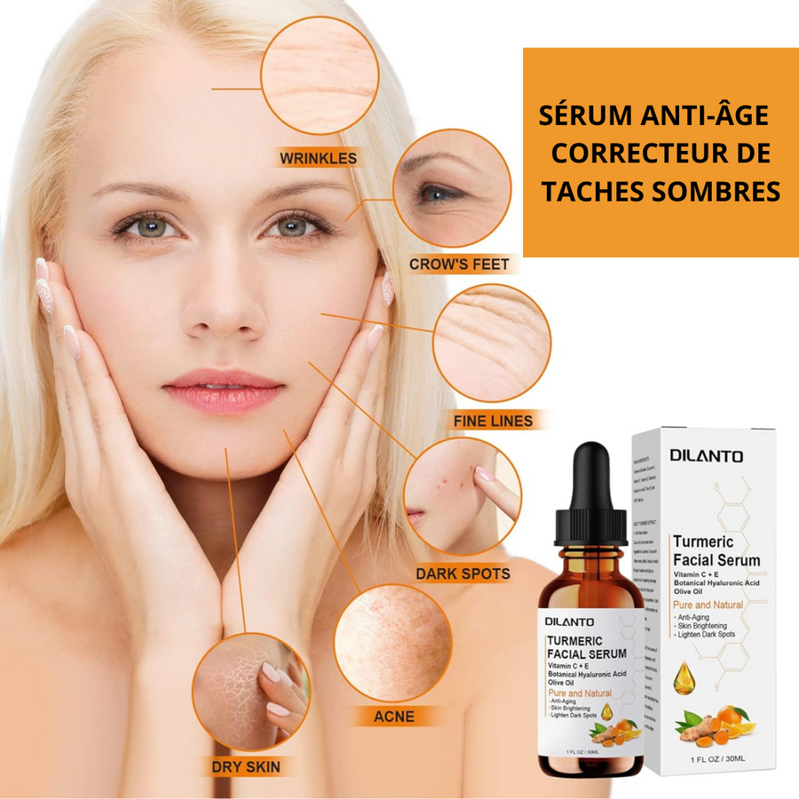 Limpiador facial de cúcuma para piel luminosa