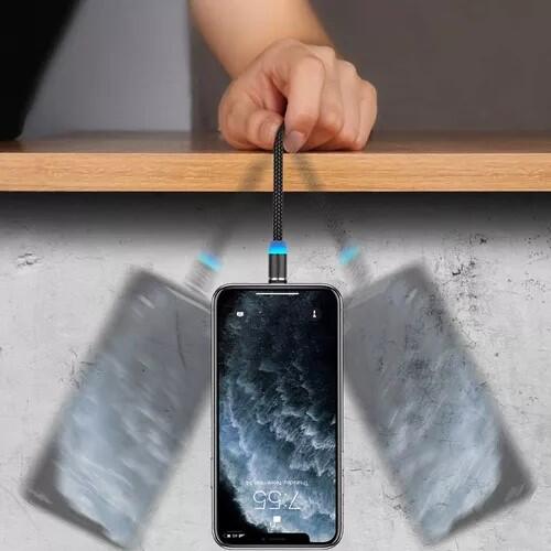Cable USB 3 en 1 imán para carga fácil