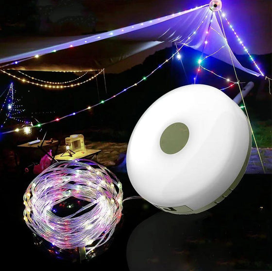 Tira LED recargable y retráctil
