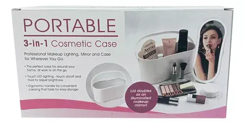 Organizador maquillaje con espejo | ViamoMas