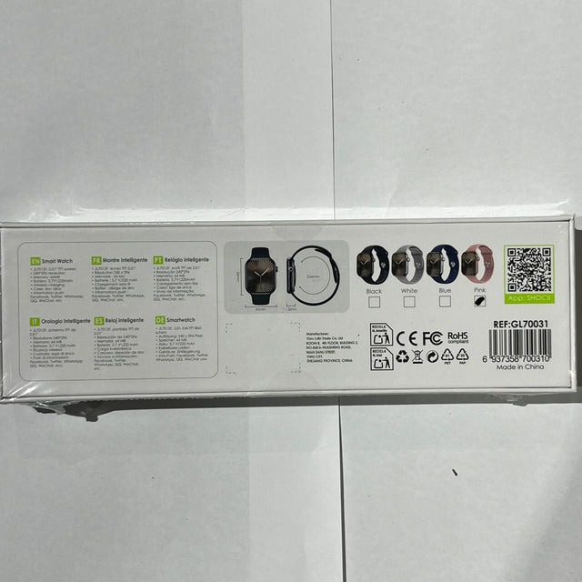 Smartwatch 2.01 pulgadas con carga inalámbrica