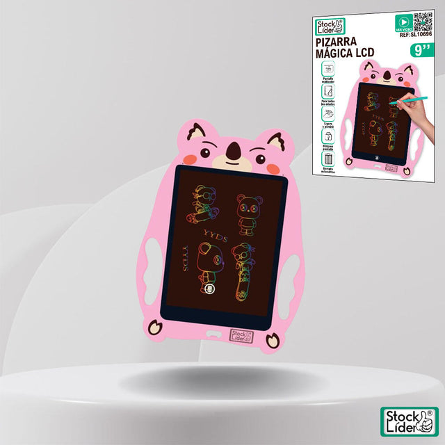 Pizarra mágica LCD 9 pulgadas infantil