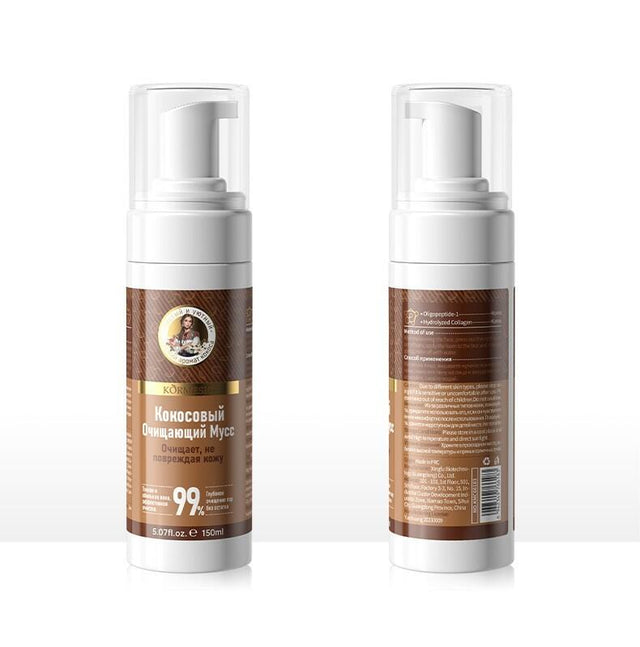 Espuma limpiadora facial de coco 150ml