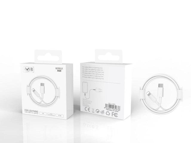 Cable USB-C a Lightning 30W 1m
