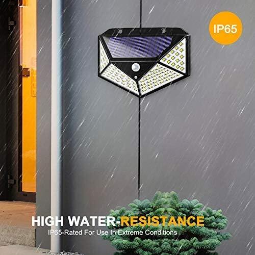 Lámpara solar 100LED para exterior