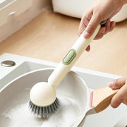 Cepillo multiusos con jabón integrado