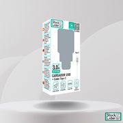Cargador USB + Cable Tipo C | ViamoMas