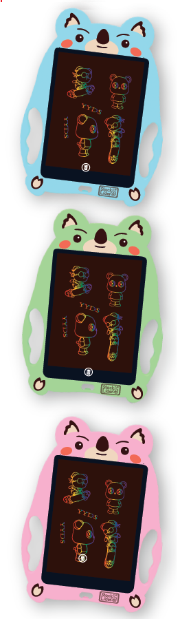 Pizarra mágica LCD 9 pulgadas infantil