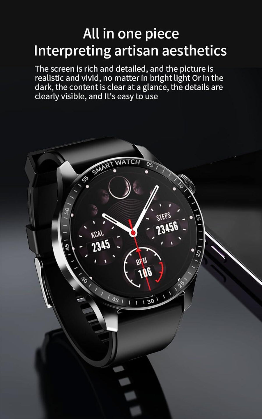 Smartwatch para Hombre MS3 | ViamoMas