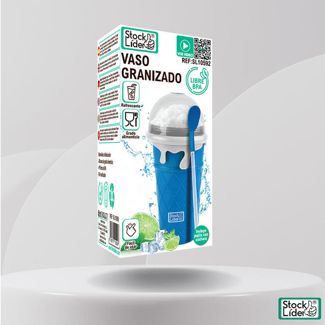 Vaso granizado | Granizados en casa fácil