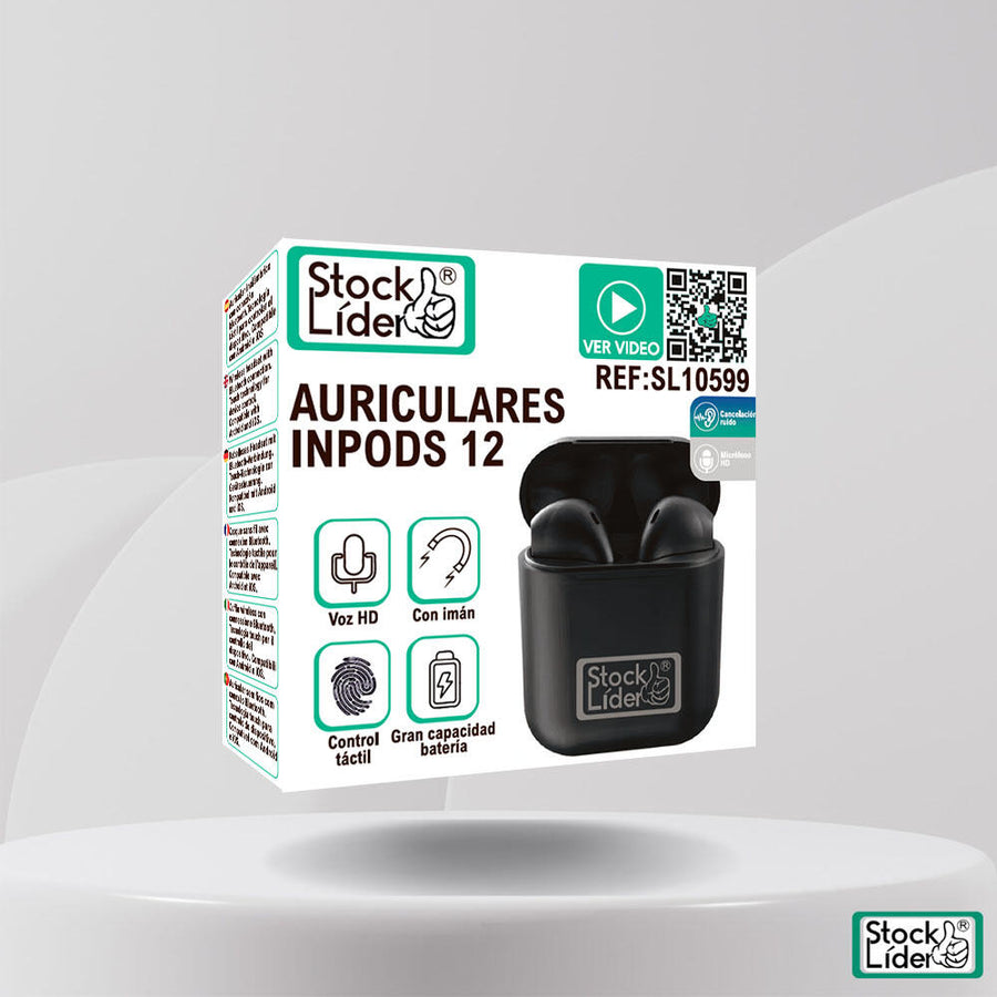 Auriculares InPods 12 Bluetooth 5.3