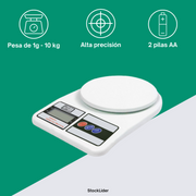 Báscula electrónica precisa para taller