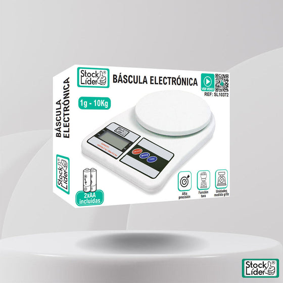 Báscula electrónica precisa para taller