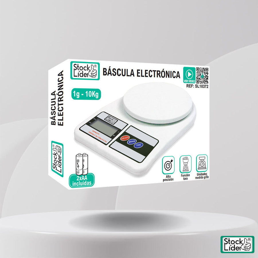 Báscula electrónica precisa para taller