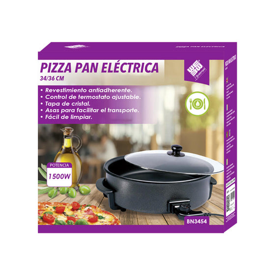 Paellera eléctrica 36 cm antiadherente