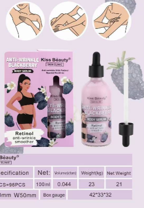 Serum corporal retinol y moras 100 ml