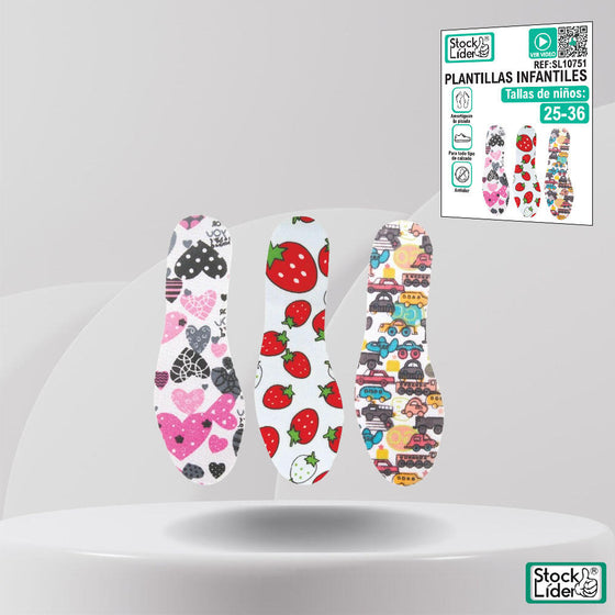 Plantillas infantiles recortables y cómodas