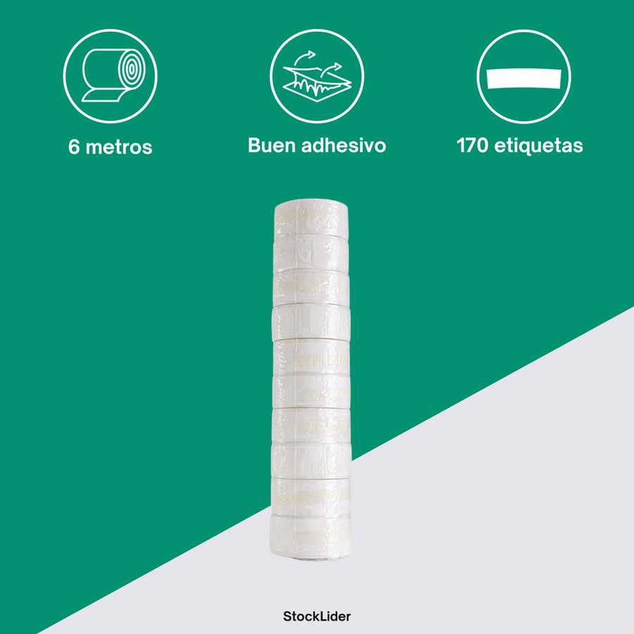 Rollo de etiquetas 170 uds | Orden fácil