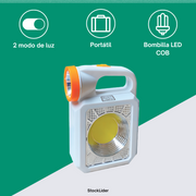 Lámpara y linterna LED 2 en 1 | ViamoMas