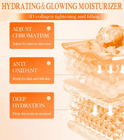 Crema facial vitamina C y niacinamida