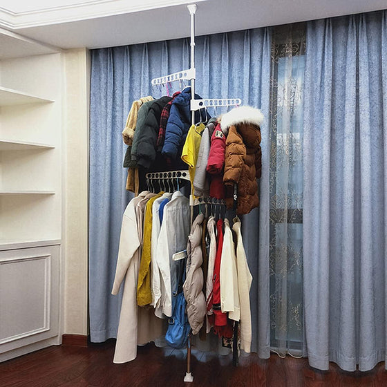Perchero extensible sin taladrar | ViamoMas