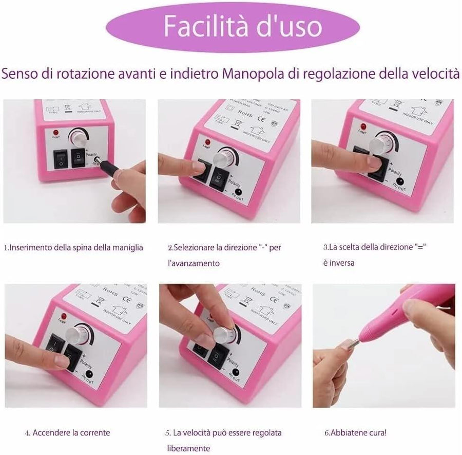 Set manicura pedicura para casa