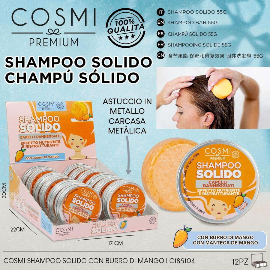 Champú Sólido de Mango 55g Natural