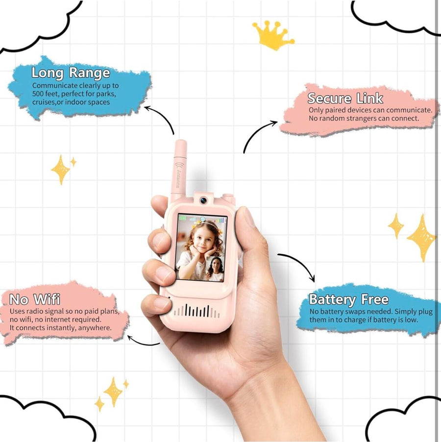 Walkie talkie para niños | Juego al aire libre