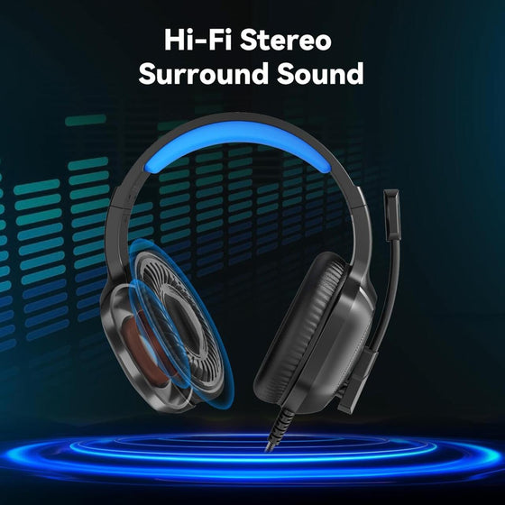 Auriculares gaming A36 con sonido inmersivo