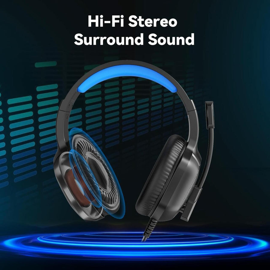 Auriculares gaming A36 con sonido inmersivo