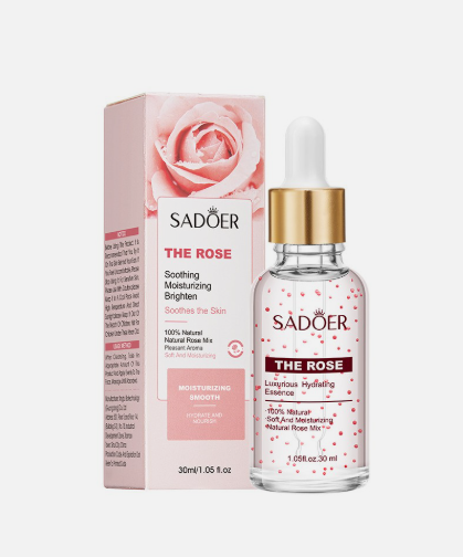Esencia Facial Hidratante Natural Rosa 30ml