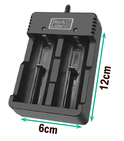 Cargador para pilas 3.7 V USB