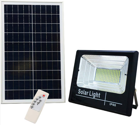 Foco LED con placa solar 300W | ViamoMas
