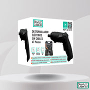 Set destornillador 47 piezas compacto