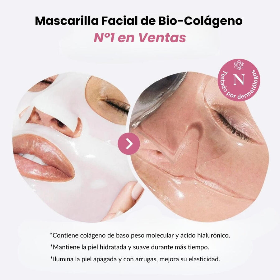 Mascarillas Biocolágeno 5 uds | ViamoMas