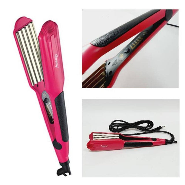 Plancha Geemy para pelo liso y brillante