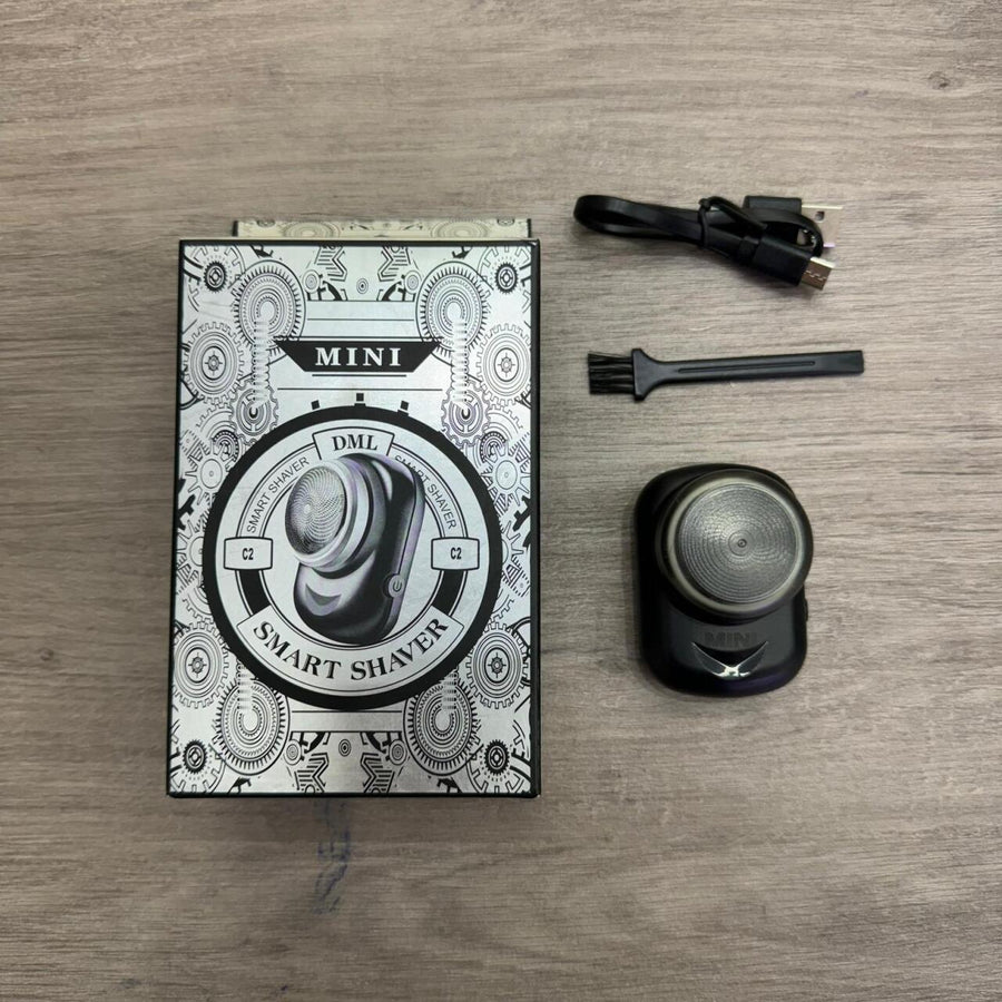 Mini afeitadora eléctrica portátil hombre