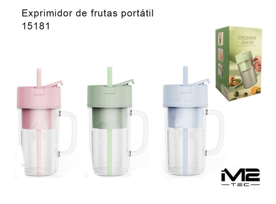 Batidora portátil con pajita | ViamoMas