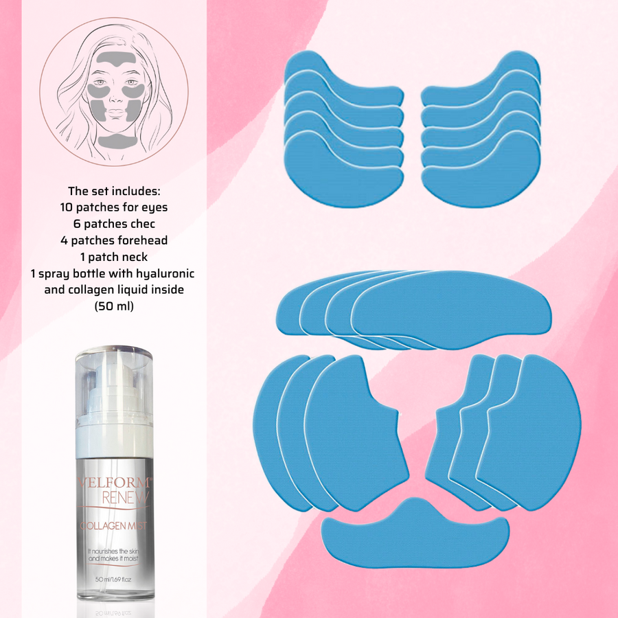 Tratamiento facial antiaging con colágeno
