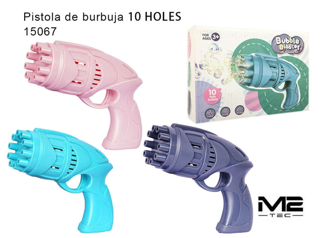 Pistola de Burbujas 10 Holes | ViamoMas