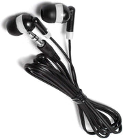 Auriculares 3.5 mm con sonido estéreo