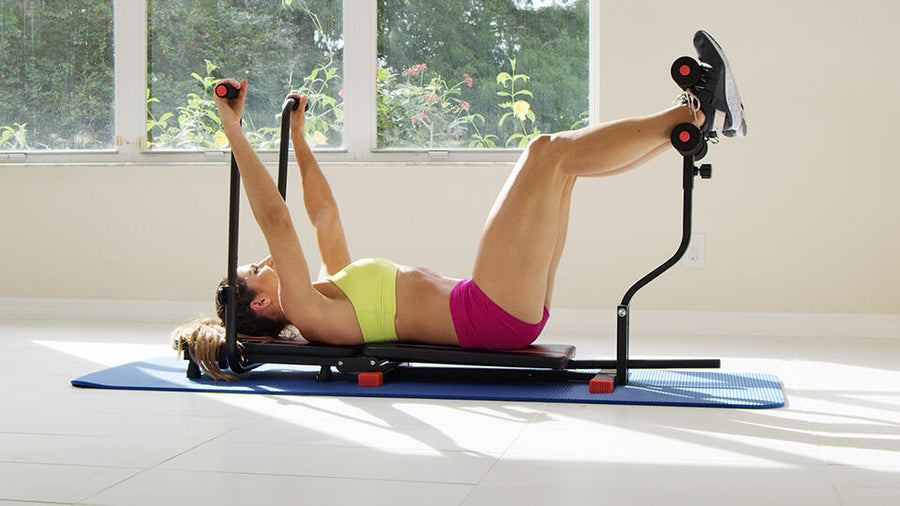 Máquina para entrenar abdominales en casa