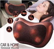 Almohada masajeadora eléctrica cuello y espalda