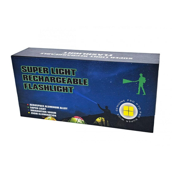 Linterna potente recargable LED