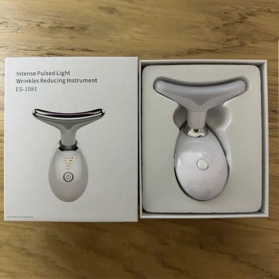 Masajeador antiarrugas facial 7 luces