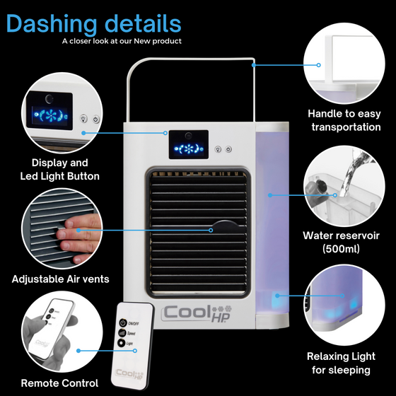 Cooler HP con mando a distancia