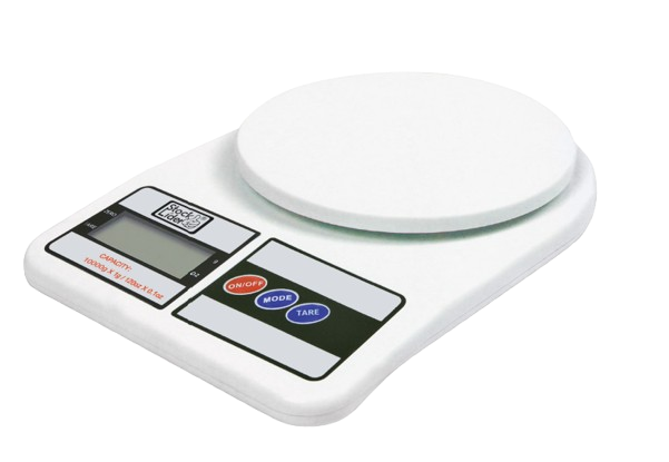 Báscula electrónica precisa para taller