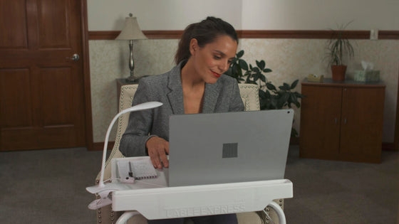 Lámpara LED con Pinza USB 360º