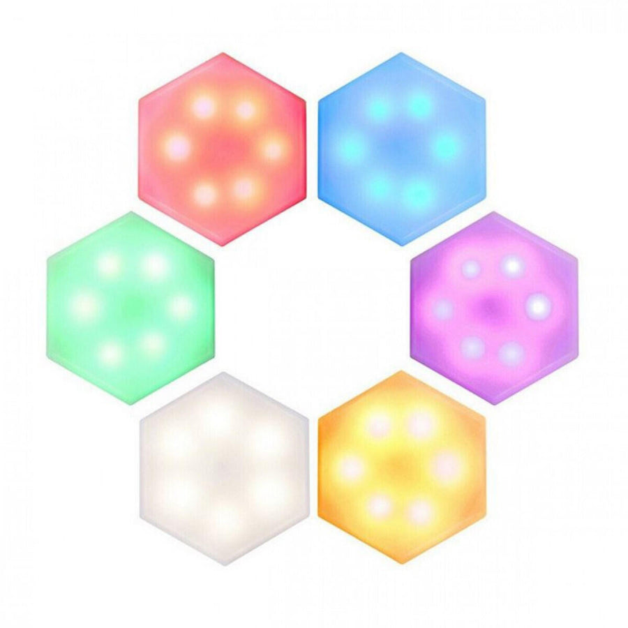 Luces Decorativas Hexagonales LED | ViamoMas